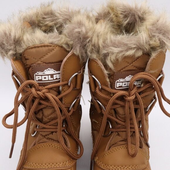 POLAR Womens Size 6 (US)Snow Boot Quilted Winter Snow Waterproof Warm Rain Boot - Picture 4 of 11